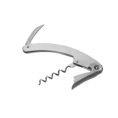 American Metalcraft WCS137 4.38&quot; L x 1&quot; W x 0.25&quot; H Stainless Steel Deluxe Cork Screw