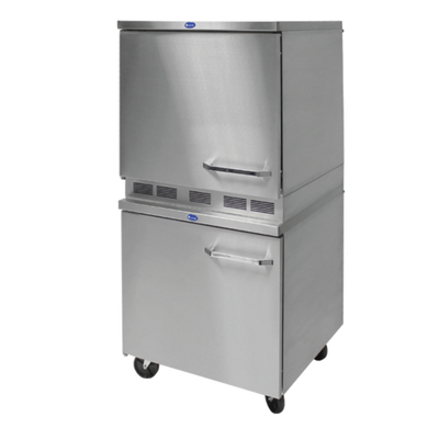 Randell 9404-32DT-RTFBR 33" W One-Section Stainless Steel Door Reach-In Dual Temp Refrigerator/Freezer