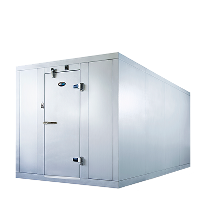 AmeriKooler QF081277**FBRM-448A 144&quot; W x 96&quot; D x 91&quot; H Acrylume with Floor Remote Indoor Quick Ship Walk-In Freezer