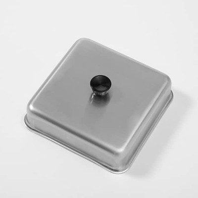 American Metalcraft BASQ820 8" x 8" x 2" H Aluminum Basting Cover