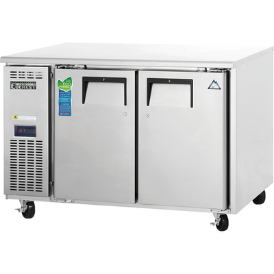 Everest Refrigeration ETF2 47.5"W Two-Section Solid Door Undercounter/ Worktop Freezer