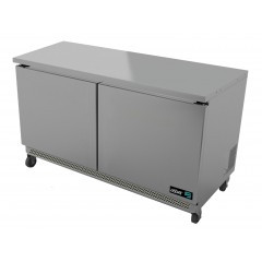 Asber AUTR-48 48" W Two-Section Undercounter Refrigerator