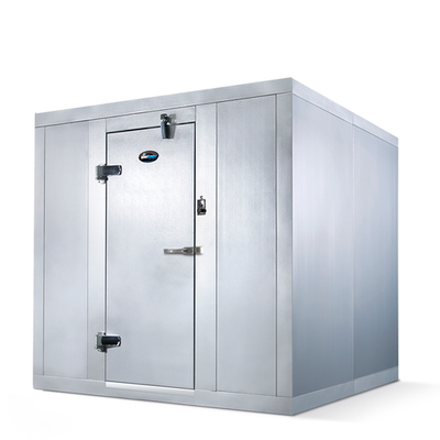 AmeriKooler QC061072**NBRC-448A 120" W x 72" D x 86.25" H Acrylume Floorless Indoor Quick Ship Walk-In Cooler