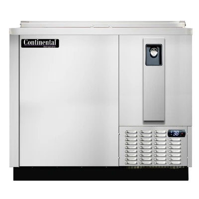 Continental Refrigerator BC37NSS 37"W Flat Top Bottle Cooler