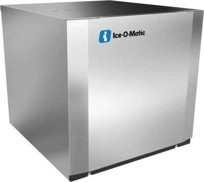 Ice-O-Matic CIM0320FW90 Elevation Series 22.25" W Aluminum Water Cooled 320 Lbs. Production Capacity Full Size Modular Dice Cube Ice Maker - 115 Volts