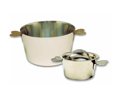 Matfer Bourgeat 341421 Charlotte Mold 2-3/4" Dia. x 1-3/4"H With Lid Stainless Steel