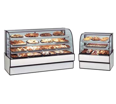 Federal Industries CGD5048 50.13&quot; W Curved Glass Non-Refrigerated Bakery Case