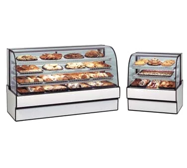 Federal Industries CGD5048 50.13" W Curved Glass Non-Refrigerated Bakery Case