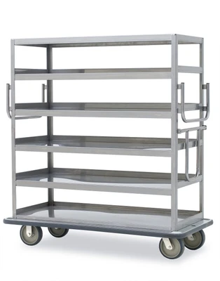 Metro MQ-512L 5 Shelves Stainless Steel Queen Mary Cart