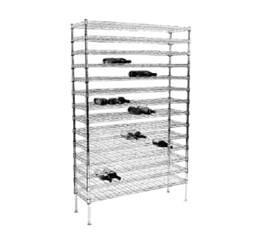 Metro Wc238C Super Erecta Cradle Wine Shelving Wire 36"W Chrome Plated Finish