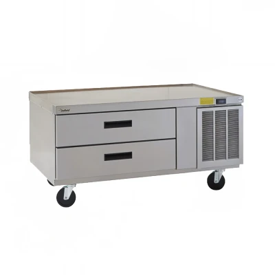 Delfield F2936CP 36-1/4"W One-Section 2 Drawer Refrigerated Low-Profile Equipment Stand
