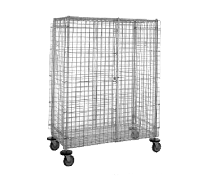 Metro Sec56Ec Super Erecta Security Unit Mobile Chrome Plated Finish 65"W