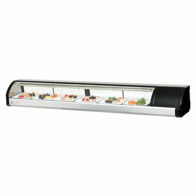 Everest Refrigeration ESC83R 82.63" Glass Door Refrigerated Display Case