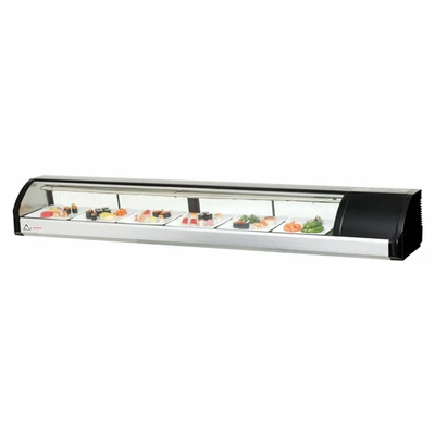 Everest Refrigeration ESC83R 82.63" Glass Door Refrigerated Display Case