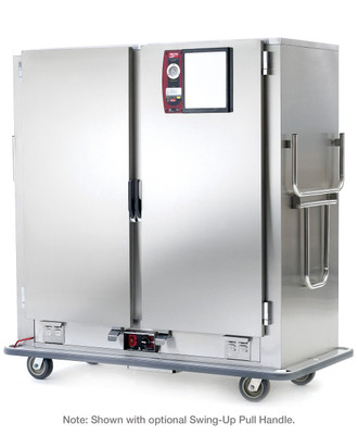Metro MBQ-180D-QH 180 Covered Plates Insulated Heated Banquet Cabinet Double Doors - 120 Volts
