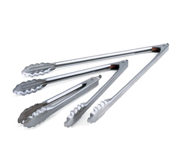 Edlund 4416HD/12 16" Stainless Steel Tongs - 1 Pack