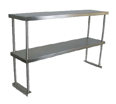 John Boos OS-ED-1872 72"W Economy Overshelf