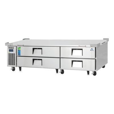 Everest Refrigeration ECB82D4 82.38"W Four Drawer Chef Base Refrigerator