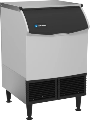 Ice-O-Matic CIMU220HA90 Elevation Series 24" W Stainless Steel Air-Cooled Full Size Undercounter Cube Ice Maker - 115 Volts