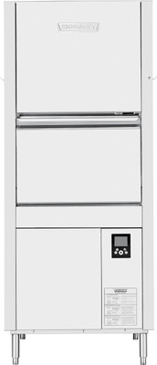 Hobart PW10N-BAS-1 34.86" W Stainless Steel Front Loading Pot Pan Utensil Washer - 208/240 Volts