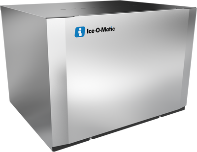 Ice-O-Matic CIM0330HW90 Elevation Series 30.25" W Aluminum Water Cooled 320 Lbs. Production Capacity Half Size Modular Dice Cube Ice Maker - 115 Volts