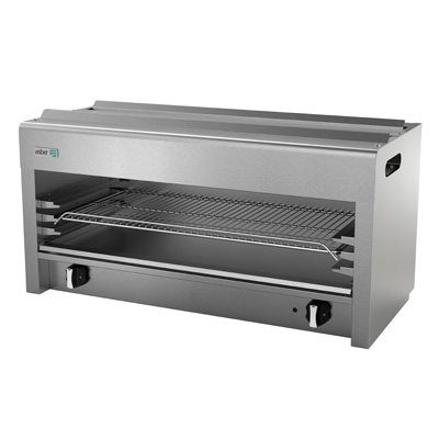 Asber AECM-36 36" Natural Gas 2 Burners Cheesemelter - 40,000 BTU