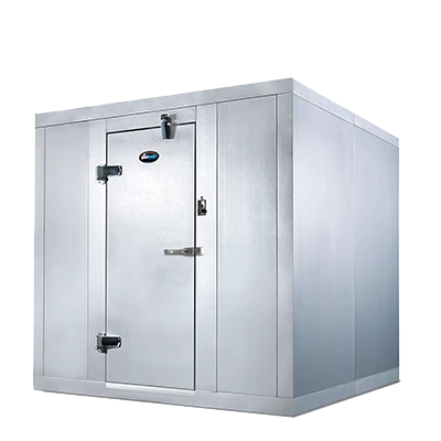 AmeriKooler QC080877**FBSC 96" W x 96" D x 91" H Acrylume with Floor Indoor Walk-In Cooler