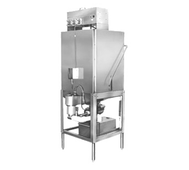 CMA DishMachines S-AH Low Temperature Tall Single Rack Pot &amp; Pan Dishwasher - 115 Volts
