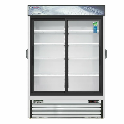Everest Refrigeration EMGR48C 53.13" W Two-Section Glass Door Reach-In Glass Door Chromatography Refrigerator