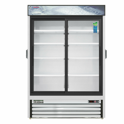 Everest Refrigeration EMGR48C 53.13" W Two-Section Glass Door Reach-In Glass Door Chromatography Refrigerator