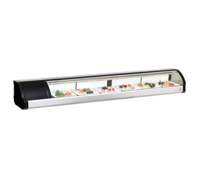 Everest Refrigeration ESC83L 82.63" Glass Door Refrigerated Display Case