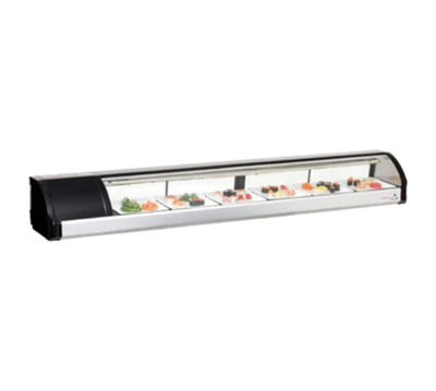 Everest Refrigeration ESC83L 82.63" Glass Door Refrigerated Display Case
