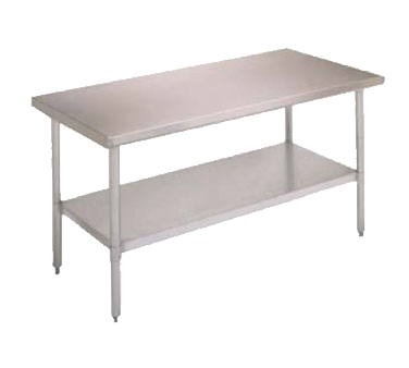 John Boos FBLS3624 36"W x 24"D 18/430 Stainless Steel Budget Work Table