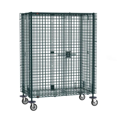 Metro Sec55Ek3 Super Erecta Security Unit Mobile Metroseal 3 Epoxy-Coated Corrosion-Resistant Finish 52-3/4"W