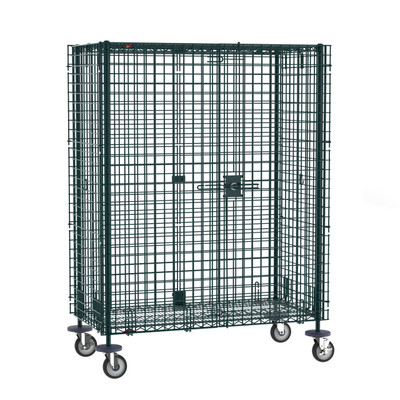Metro Sec55Ek3 Super Erecta Security Unit Mobile Metroseal 3 Epoxy-Coated Corrosion-Resistant Finish 52-3/4"W