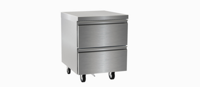 Delfield D4527NP 27" W Stainless Steel One-Section Coolscapes Undercounter/Worktable Freezer