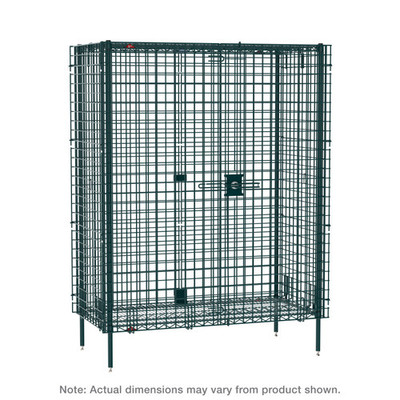 Metro Sec56K3 Super Erecta Security Unit Stationary Metroseal 3 Epoxy-Coated Corrosion-Resistant Finish 62-1/2"W