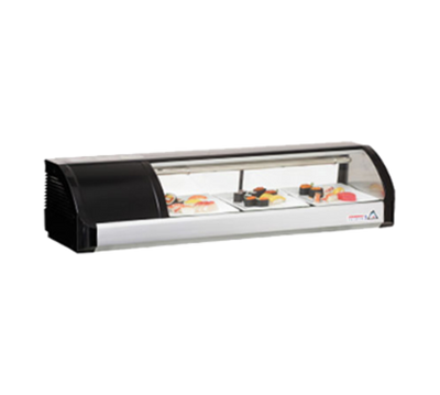 Everest Refrigeration ESC47L 47.25" Glass Door Refrigerated Display Case
