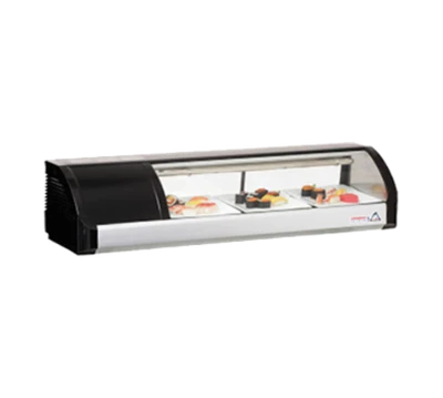 Everest Refrigeration ESC47L 47.25" Glass Door Refrigerated Display Case