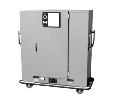 Metro MBQ-90 90 Covered Plates Insulated Heated Banquet Cabinet Single Door - 120 Volts