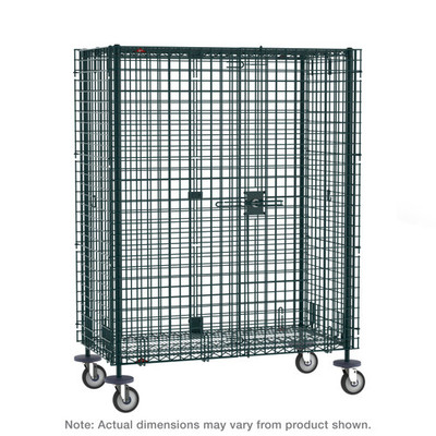 Metro Sec56Dk3 Super Erecta Security Unit Mobile Metroseal 3 Epoxy-Coated Corrosion-Resistant Finish 65"W