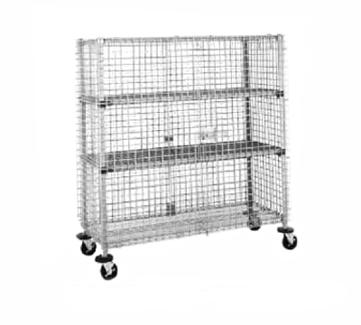 Metro Sec33Ek3 Super Erecta Security Unit Mobile Metroseal 3 Epoxy-Coated Corrosion-Resistant Finish 40-3/4"W