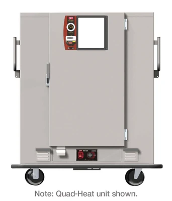 Metro MBQ-120D-QH 120 Covered Plates Insulated Heated Banquet Cabinet - 120 Volts