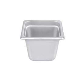 CAC China STPS-25-6 0.17 Size 6" 25 Ga. Stainless Steel Solid Steam Pan
