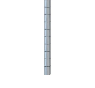 Metro 74Upq Qwikslot Post 74-5/8"H Mobile Super Erecta Brite