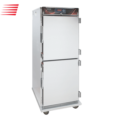 Cres Cor RO151FUA18DEZ Quicktherm 18 Pan Sets All Stainless Steel Universal Slides Correctional Rethermalization and Convection Hold Oven - 208 Volts