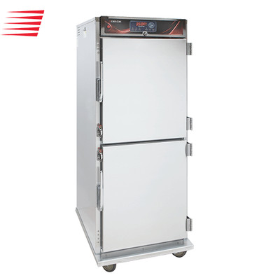 Cres Cor RO151FUA18DEZ Quicktherm 18 Pan Sets All Stainless Steel Universal Slides Correctional Rethermalization and Convection Hold Oven - 208 Volts