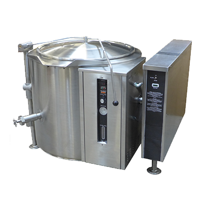 Market Forge FT-40GLS 40 Gallon Gas Short Height Tilting Kettle - Natural Gas