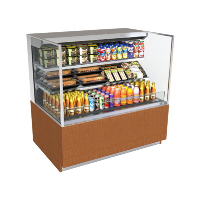 Structural Concepts NR4847RSSV 47.75&quot;W Reveal Self-Service Refrigerated Case