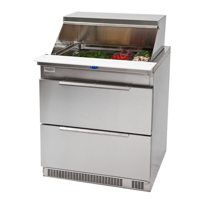 Randell 9412-32-290 32" W One-Section One Door Refrigerated Counter/Salad Top